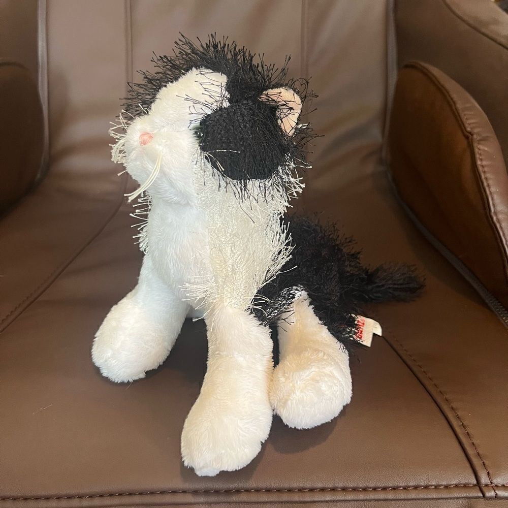 Webkinz Black & White Cat